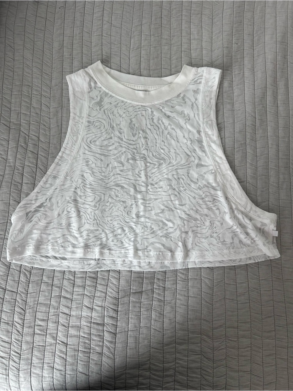Lululemon All Yours White Crop